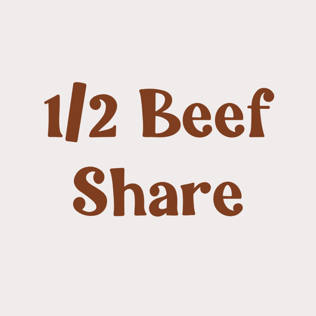 1/2 Beef Share Prairie Raised Beef, locally raised beef from your farmer friends located in Sauk Prairie, Wisconsin