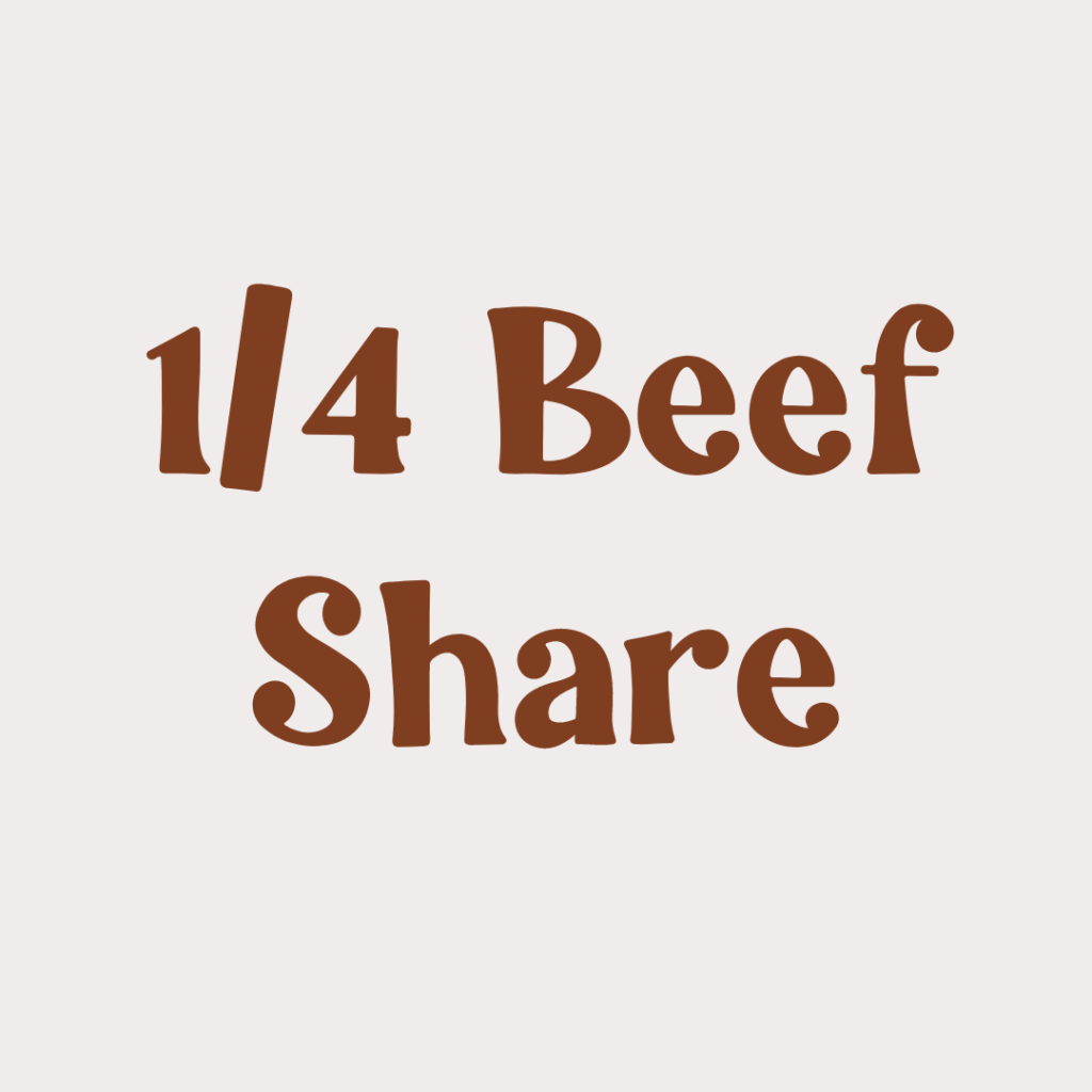 1/4 Beef Share Prairie Raised Beef, locally raised beef from your farmer friends located in Sauk Prairie, Wisconsin