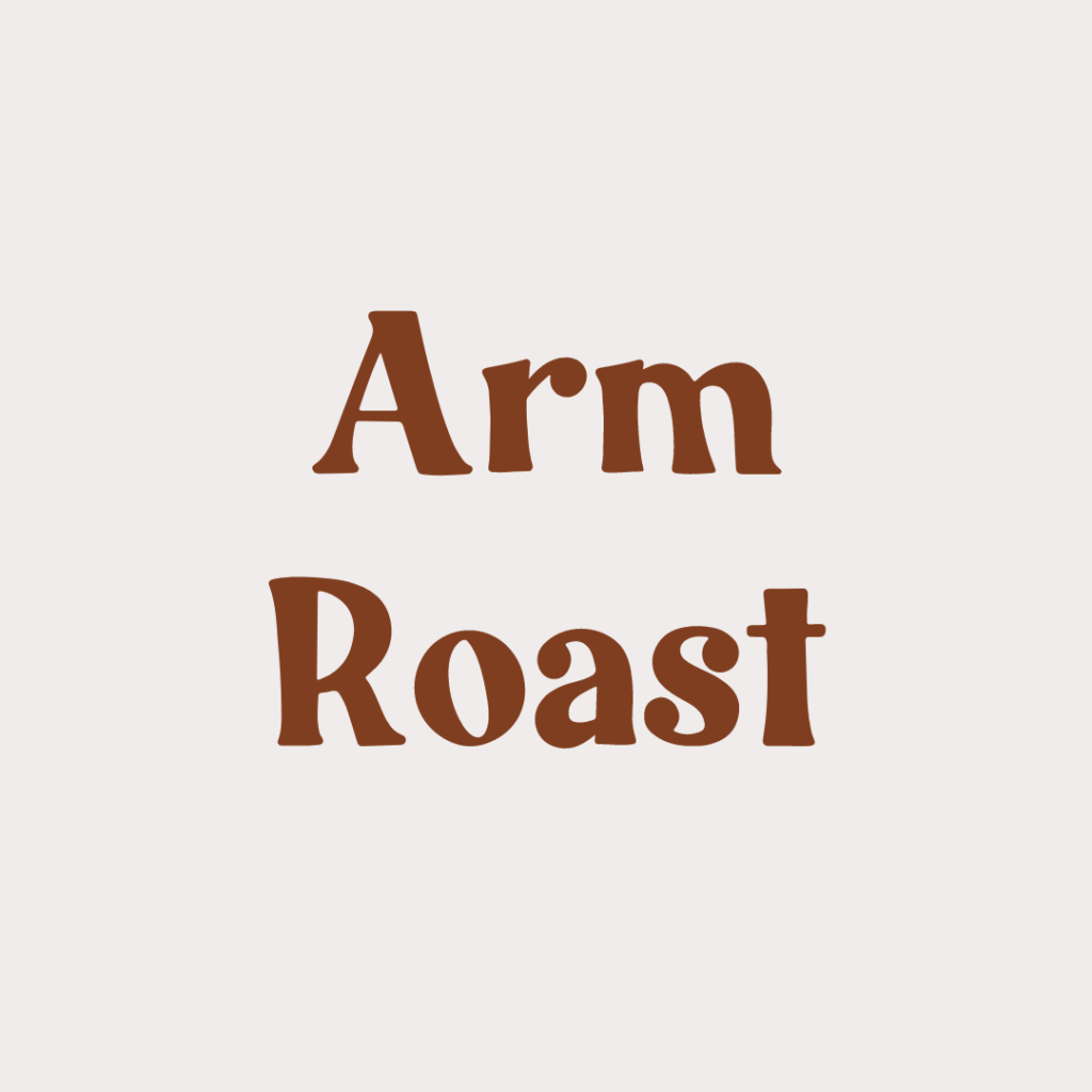 Arm Roast from Prairie Raised Beef, locally raised beef from your farmer friends located in Sauk Prairie, Wisconsin