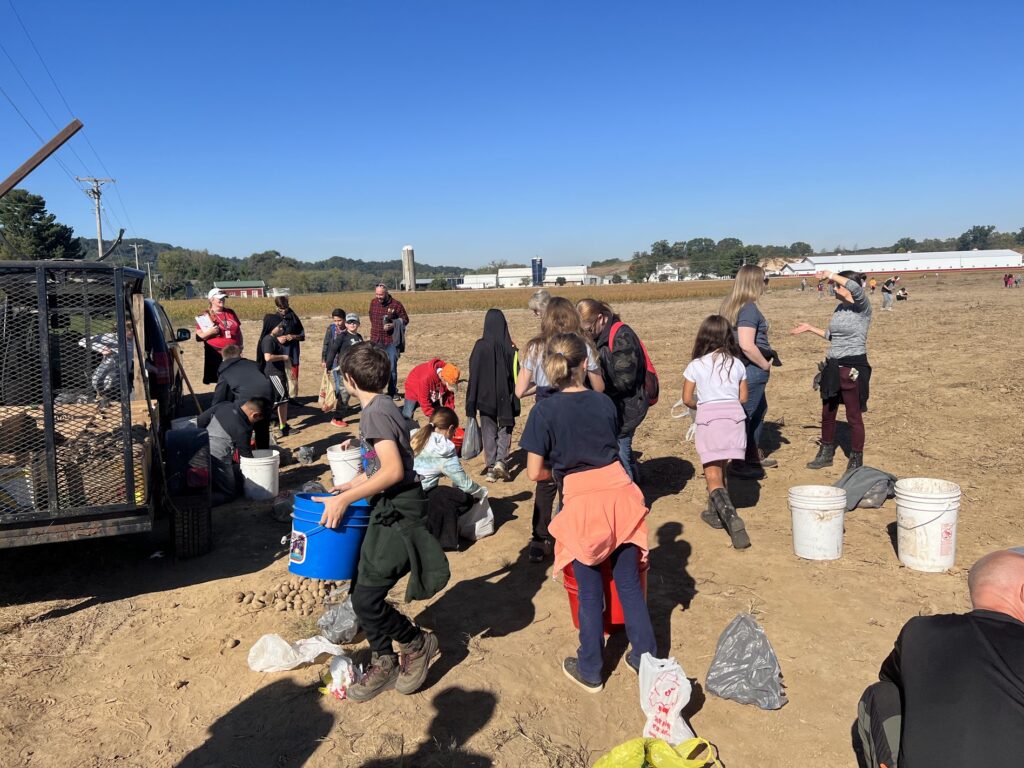 sharing agriculture with elementary age students