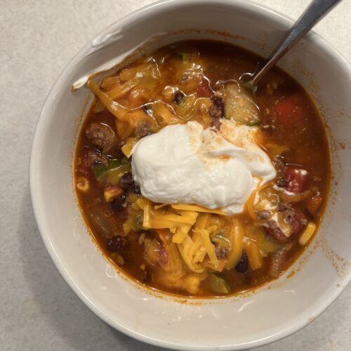 Veggie Loaded Chili